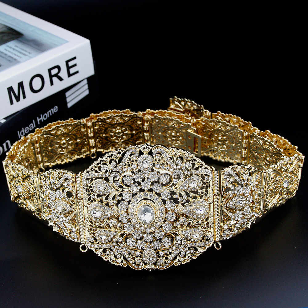 Body Jewelry For Sale - Sunspicems Wide Morocco Belt For Women