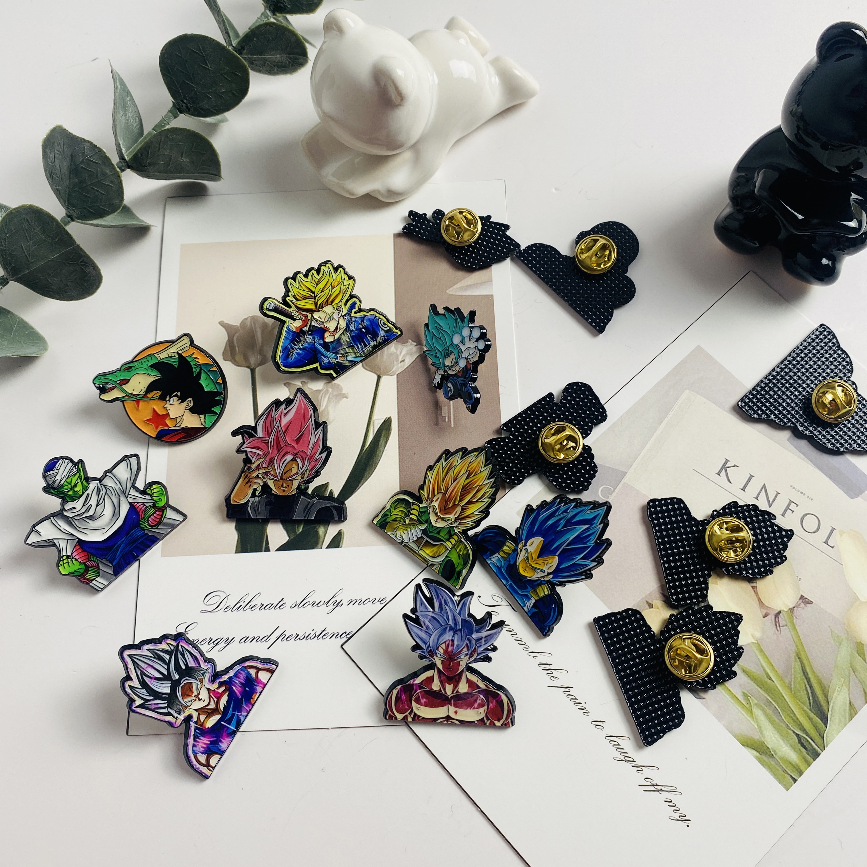 Body Jewelry Wholesale - Animal Anime Enamel Pins Cartoon Brooch