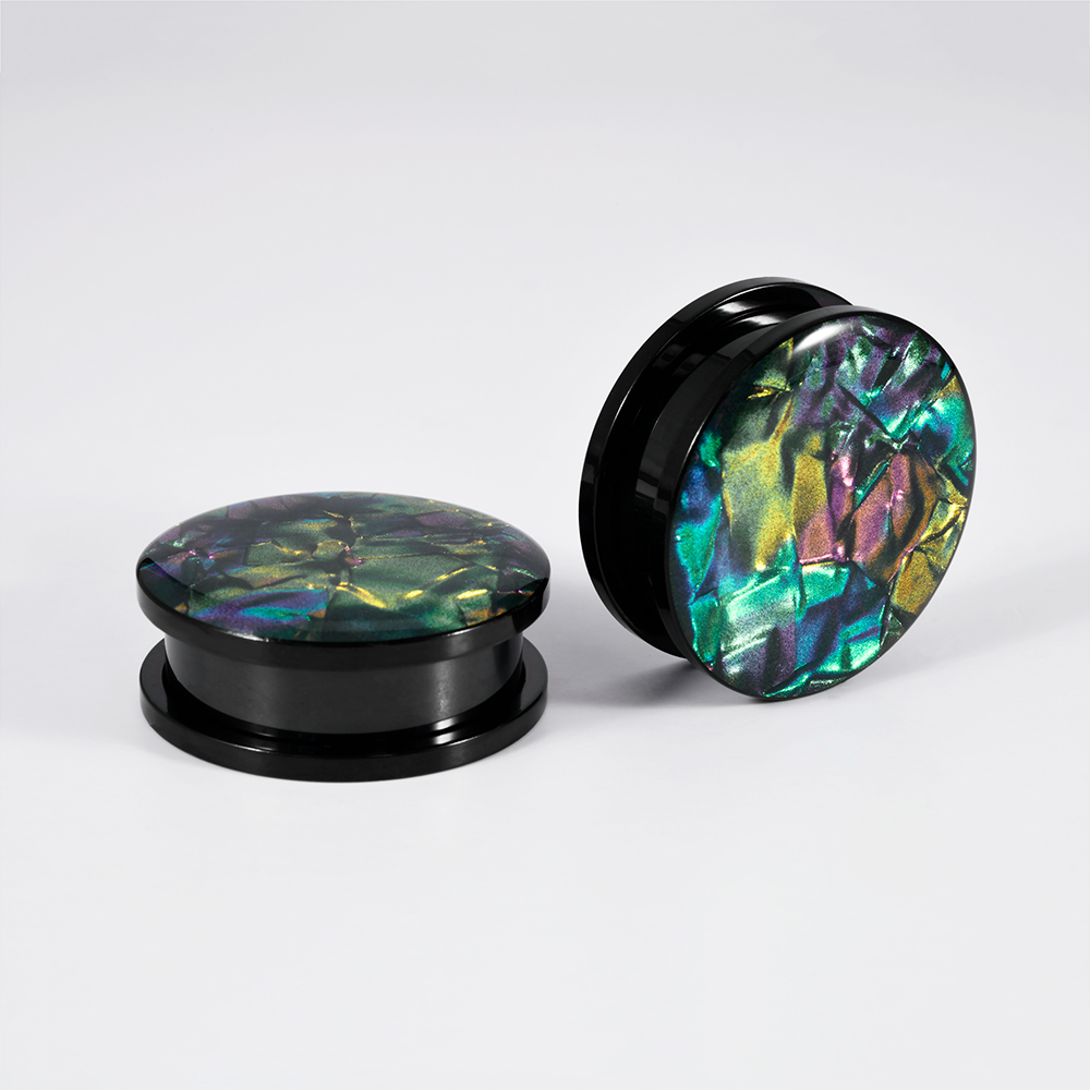 1PC Stainless Steel Mix Colors - Body Jewelry Ear Plugs のレビューと価格