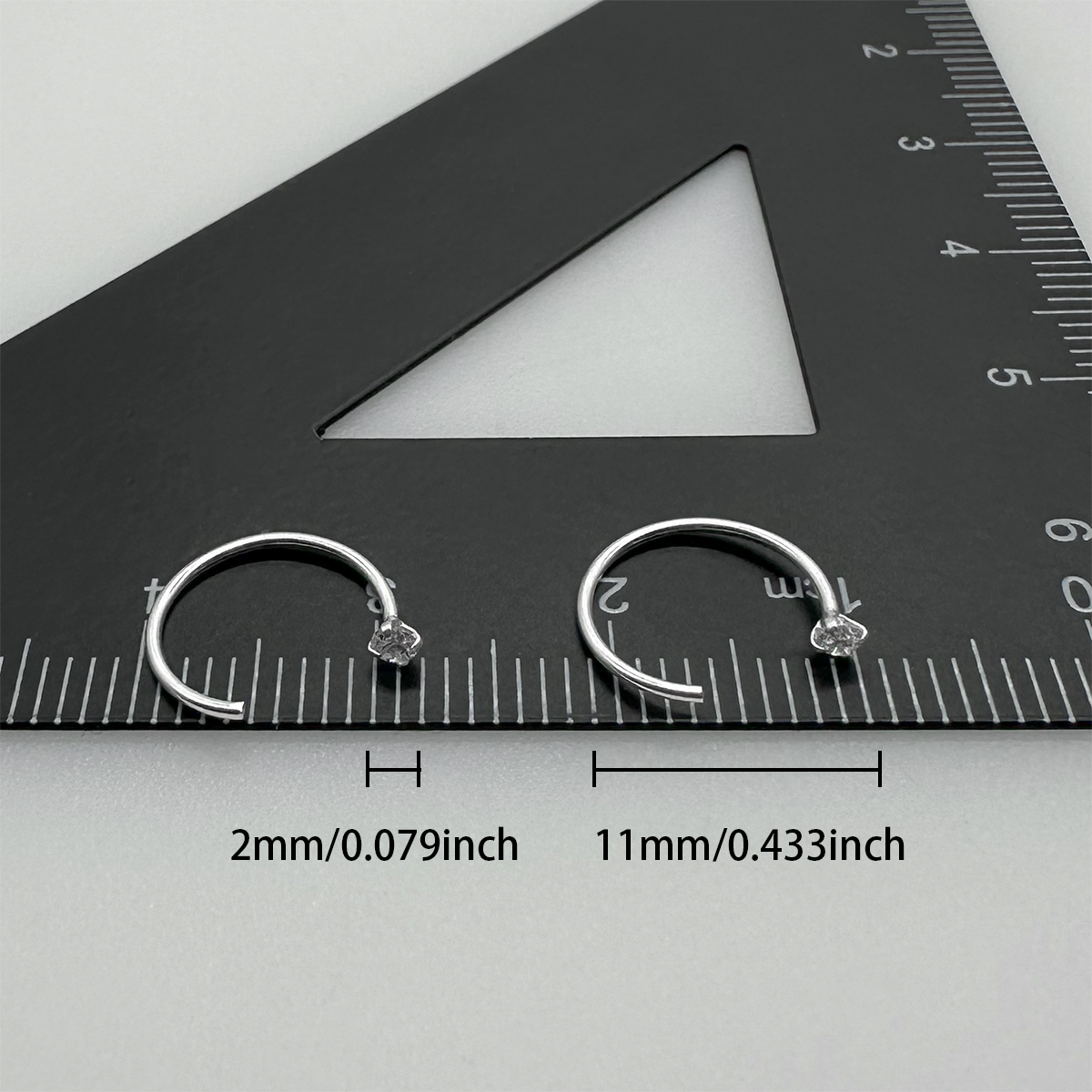Fashion Sterling Silver 925 Ea - Body Jewelry Diamond のレビューと価格