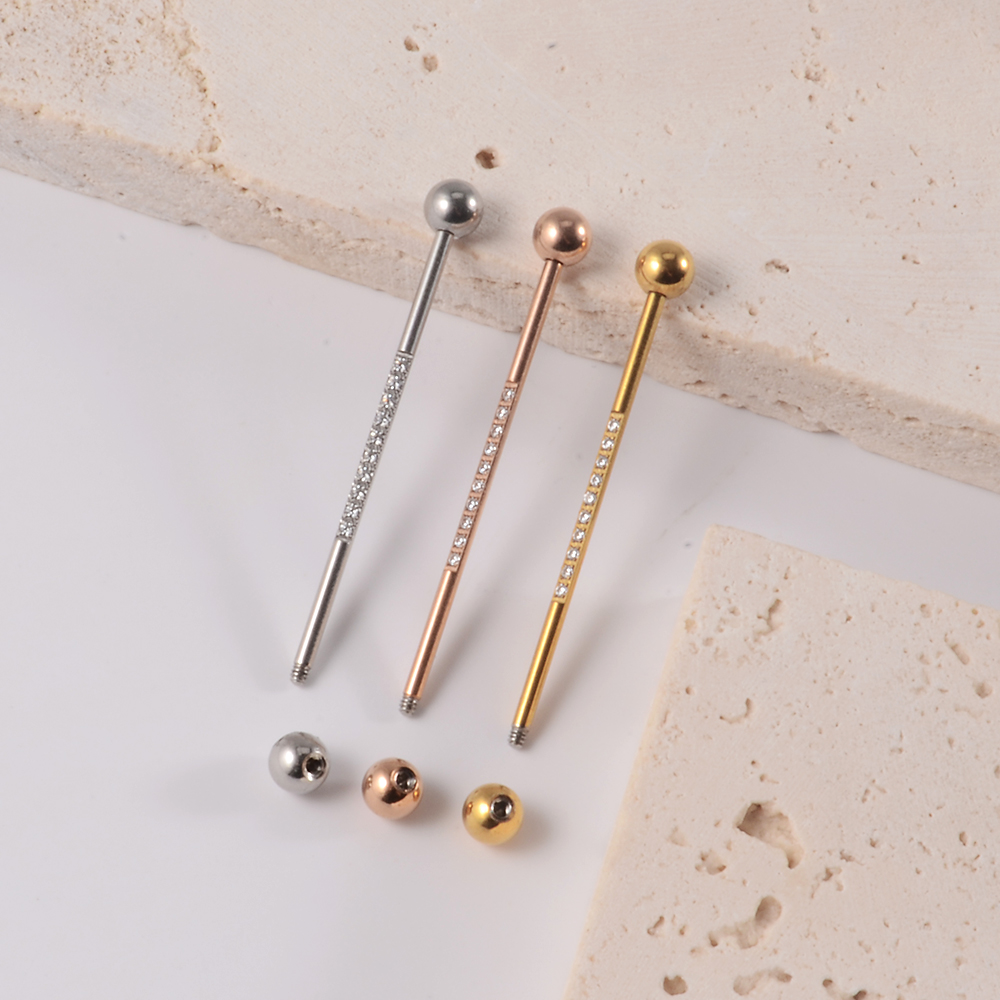 1PC Stainless Steel Industrial - Body Jewelry Ear Plugs のレビューと価格