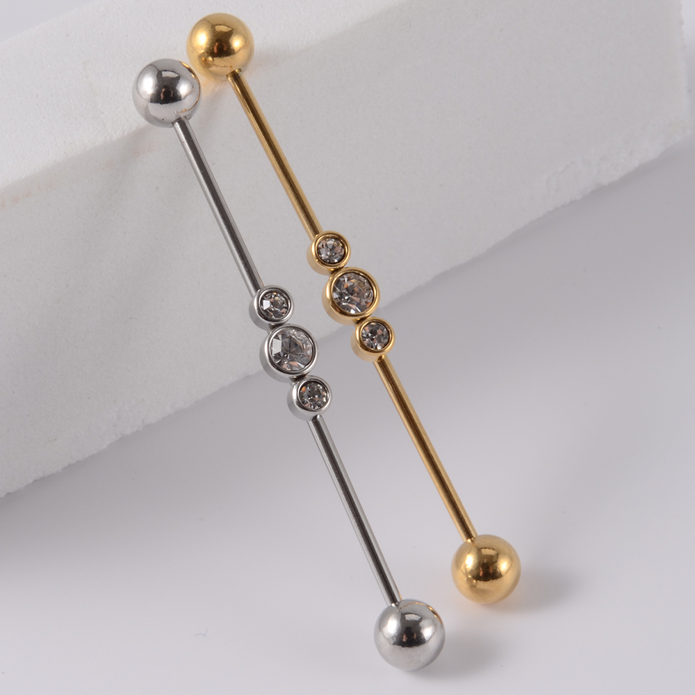 1PC Stainless Steel Industrial - Body Jewelry Ear Plugs のレビューと価格