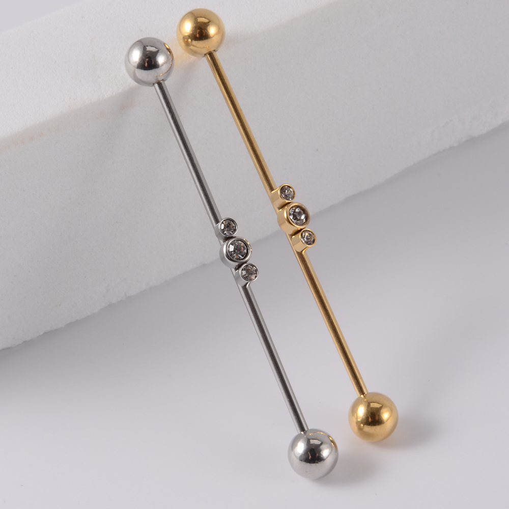 1PC Stainless Steel Industrial - Body Jewelry Ear Plugs のレビューと価格