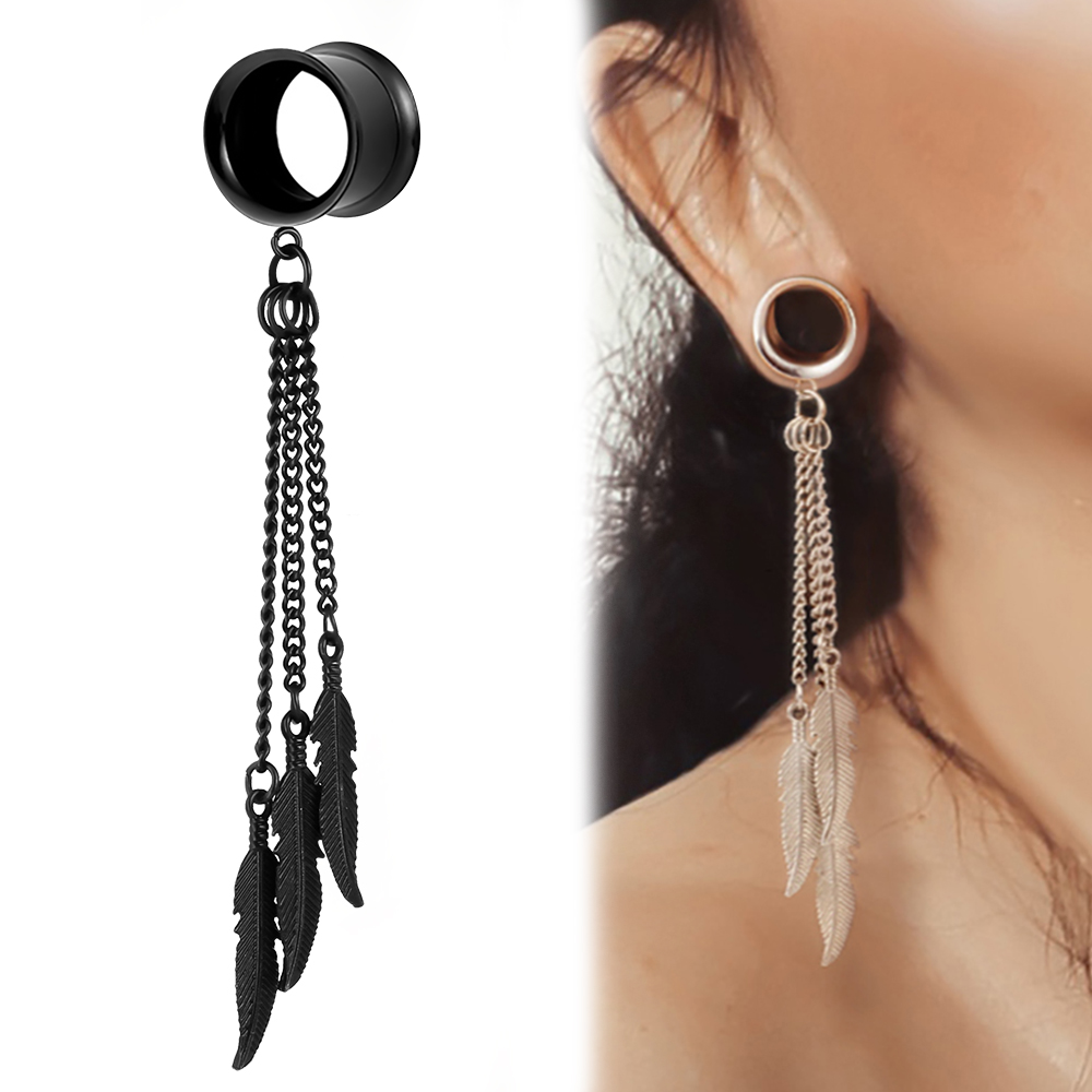 Osbourney 2PCS Stainless Steel - Body Jewelry Ear Plugs のレビューと価格