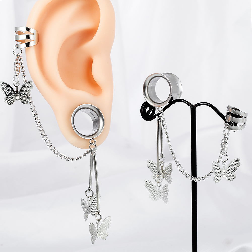 Osbourney 2PCS Stainless Steel - Body Jewelry Ear Plugs のレビューと価格