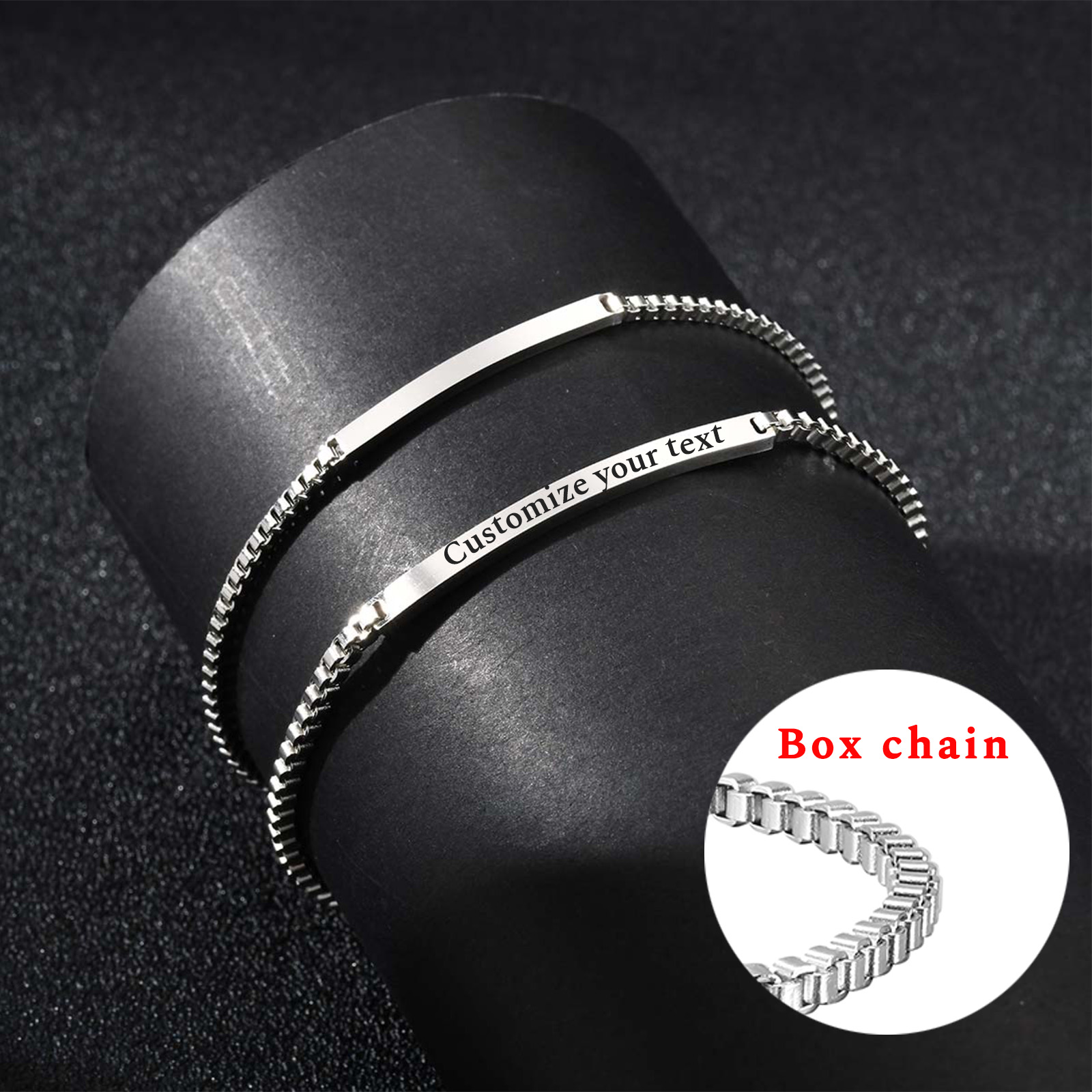 1/2 pack Customized Bracelets  - Body Jewelry Wholesale のレビューと価格