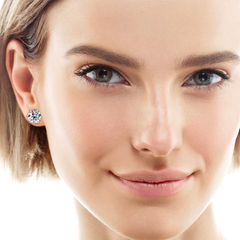 TY 0.2-6Carat Moissanite Stud  - Body Jewelry Diamond のレビューと価格