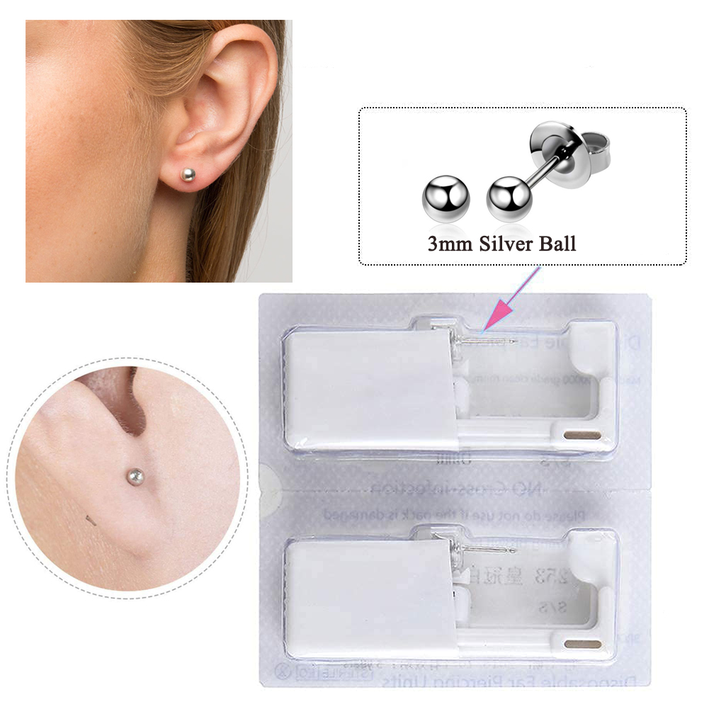 1-20Pcs/set Ear Piercing Gun D - Body Jewelry Ear Plugs のレビューと価格