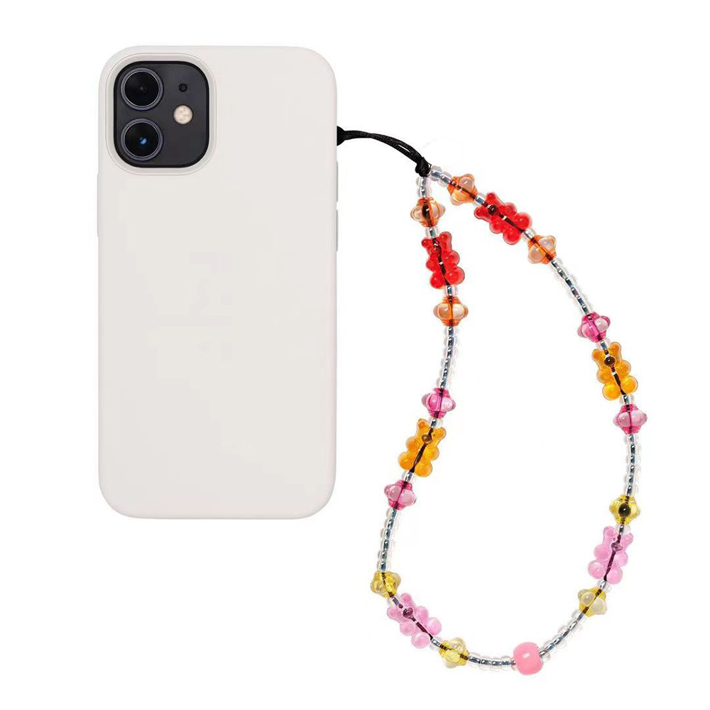 Cute Bear Charm Phone Chain Cl - Body Jewelry Wholesale のレビューと価格