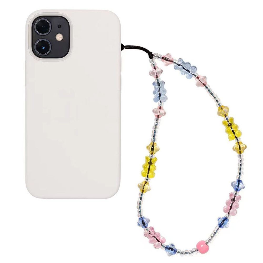 Cute Bear Charm Phone Chain Cl - Body Jewelry Wholesale のレビューと価格
