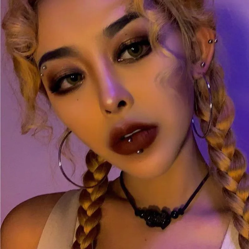 3D Face Eyes Party Makeup Tatt - Body Jewelry Diamond のレビューと価格