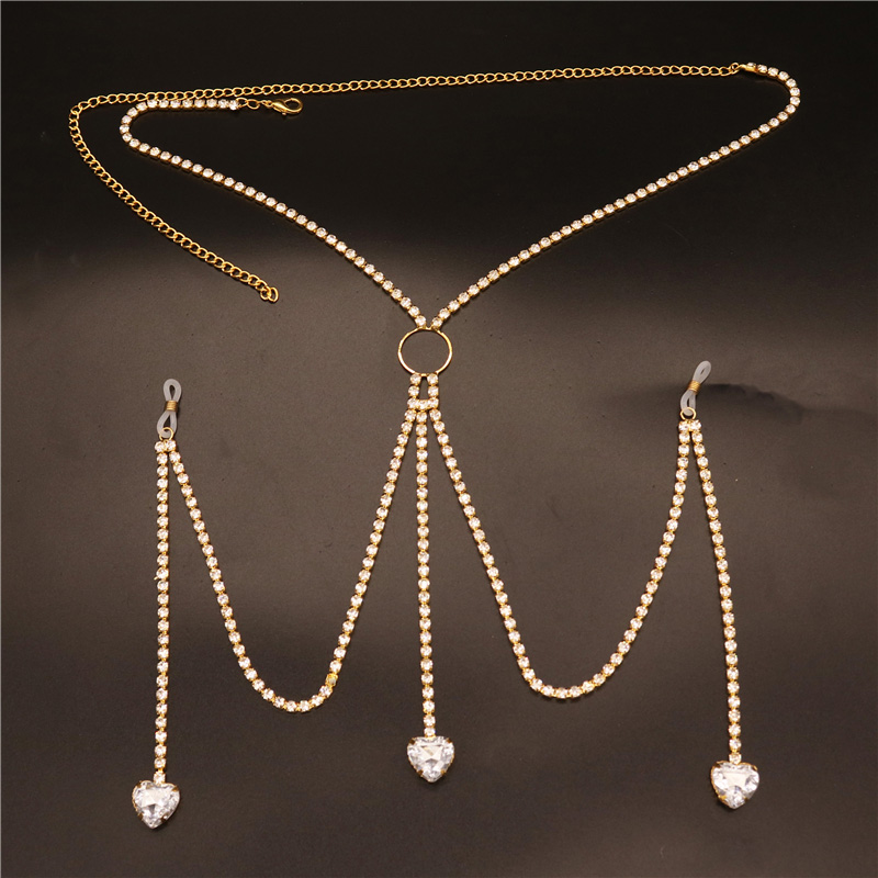 2023 New Fashion White Heart N - Body Jewelry Chest のレビューと価格