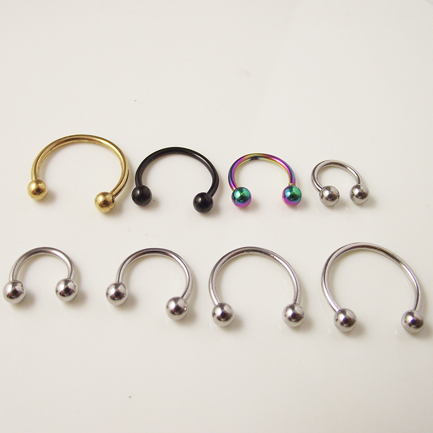 2pcs  0.8mm 1.2mm 20G 16G Ball - Body Jewelry Ear Plugs のレビューと価格