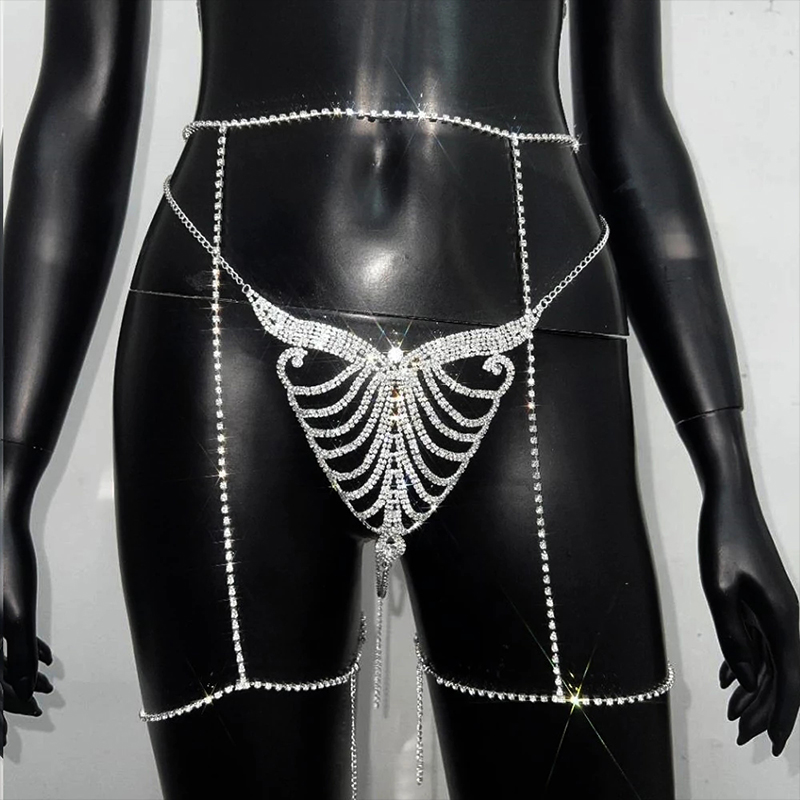 Stonefans Thong and Waist Chai - Body Jewelry Wholesale のレビューと価格