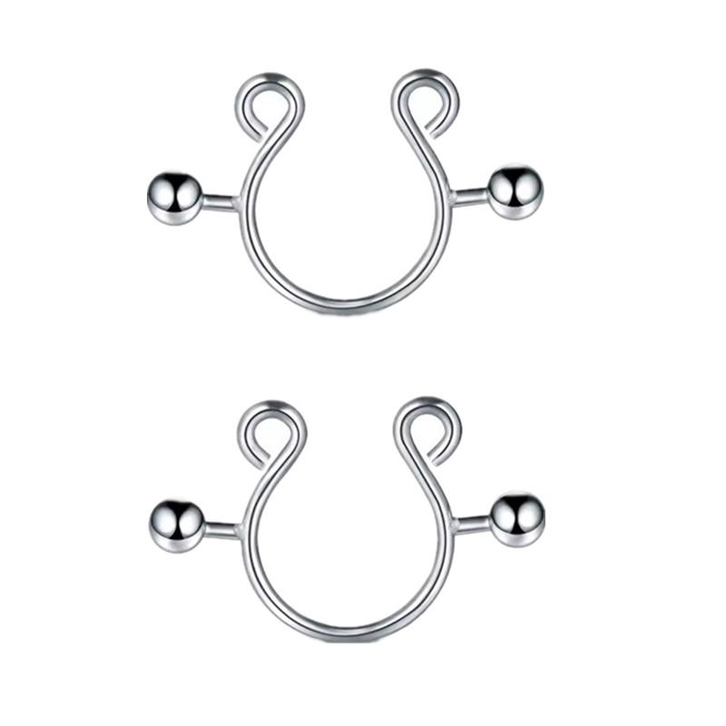 【SA】2Pcs Stainless Steel Nippl - Body Jewelry Wholesale のレビューと価格