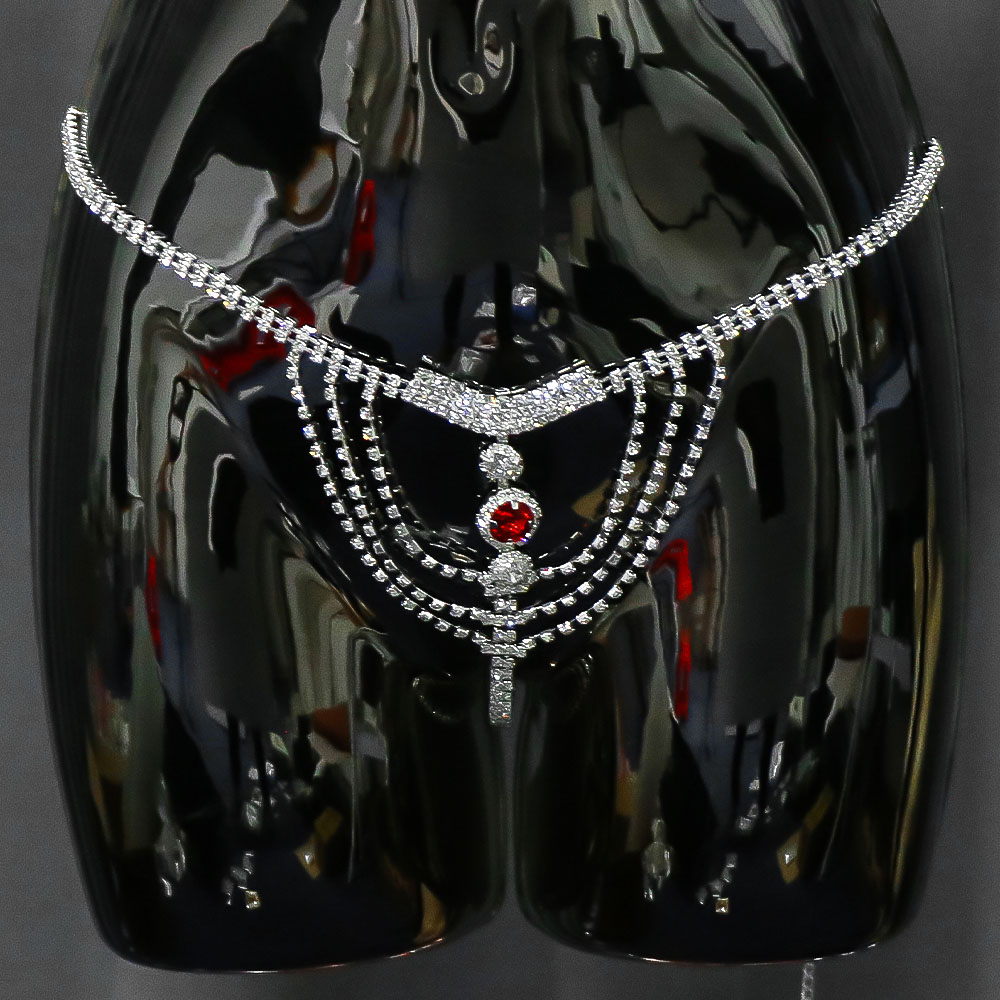 Crystal Rhinestone Body Chain  - Body Jewelry For Sale のレビューと価格