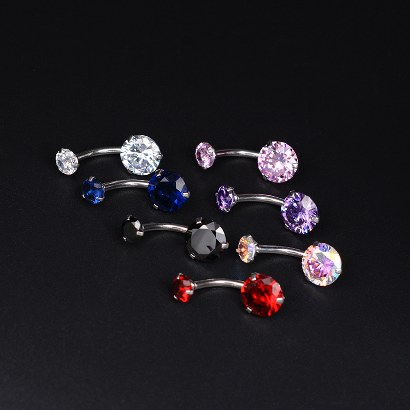 New Brand AAA Zircon Jeweled S - Body Jewelry Brands のレビューと価格