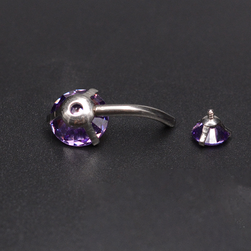 New Brand AAA Zircon Jeweled S - Body Jewelry Brands のレビューと価格