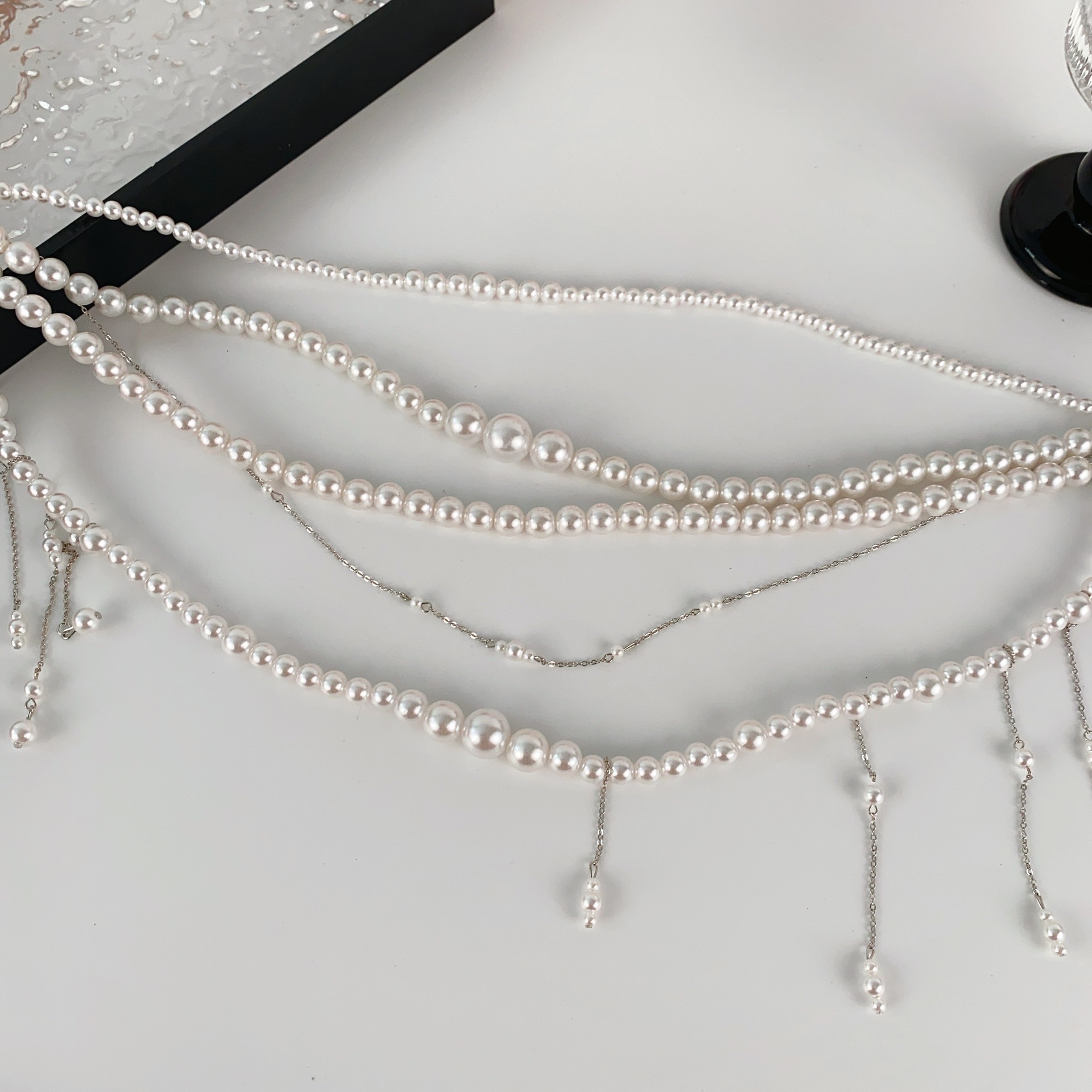 Ladies' Waist Chain Pearl Mult - Body Jewelry Brands のレビューと価格