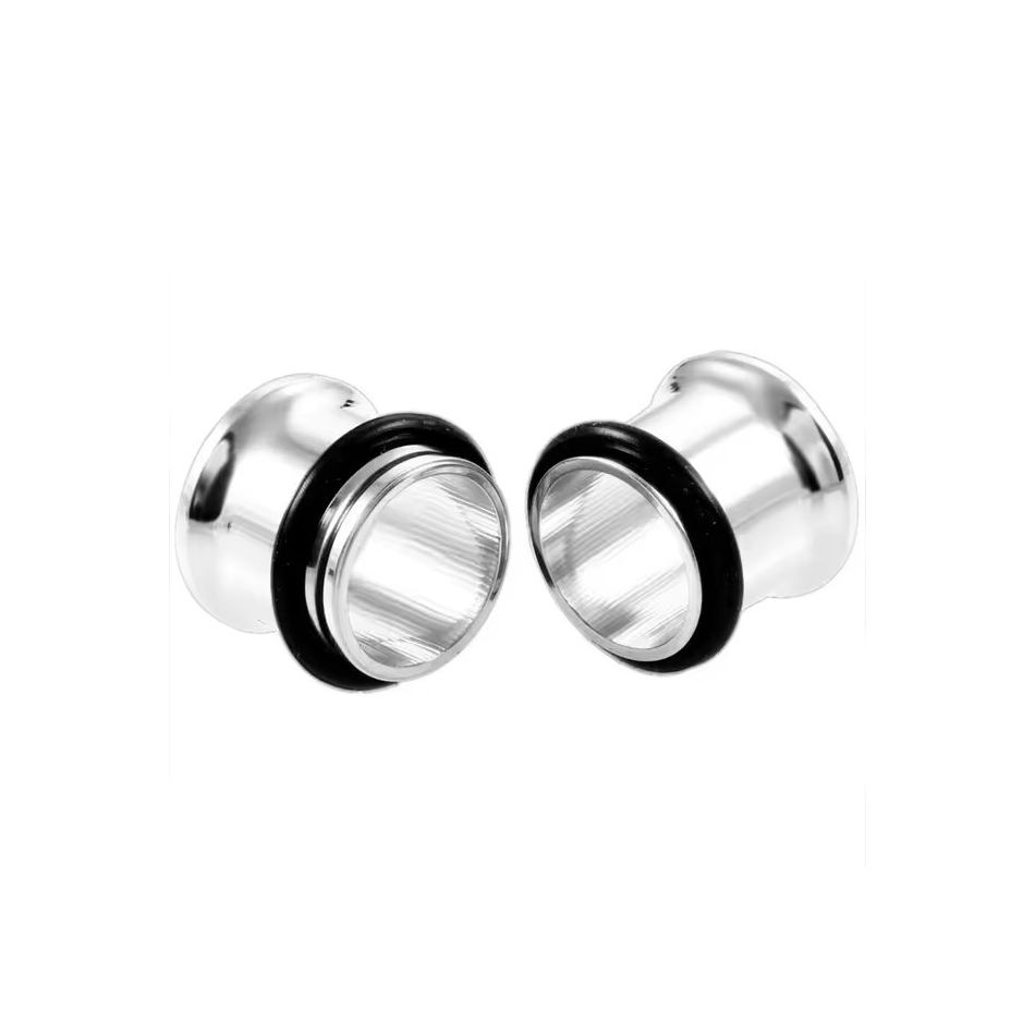 1Pair Stainless Steel Ear Plug - Body Jewelry Ear Plugs のレビューと価格