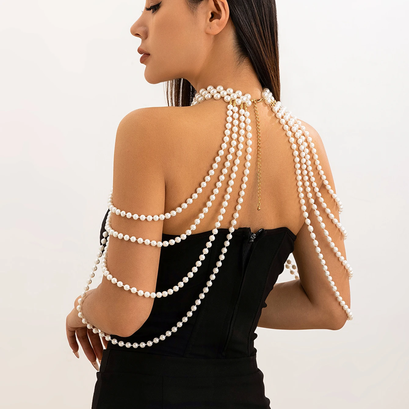 Bridal Tassel Imitation Pearl  - Body Jewelry For Sale のレビューと価格