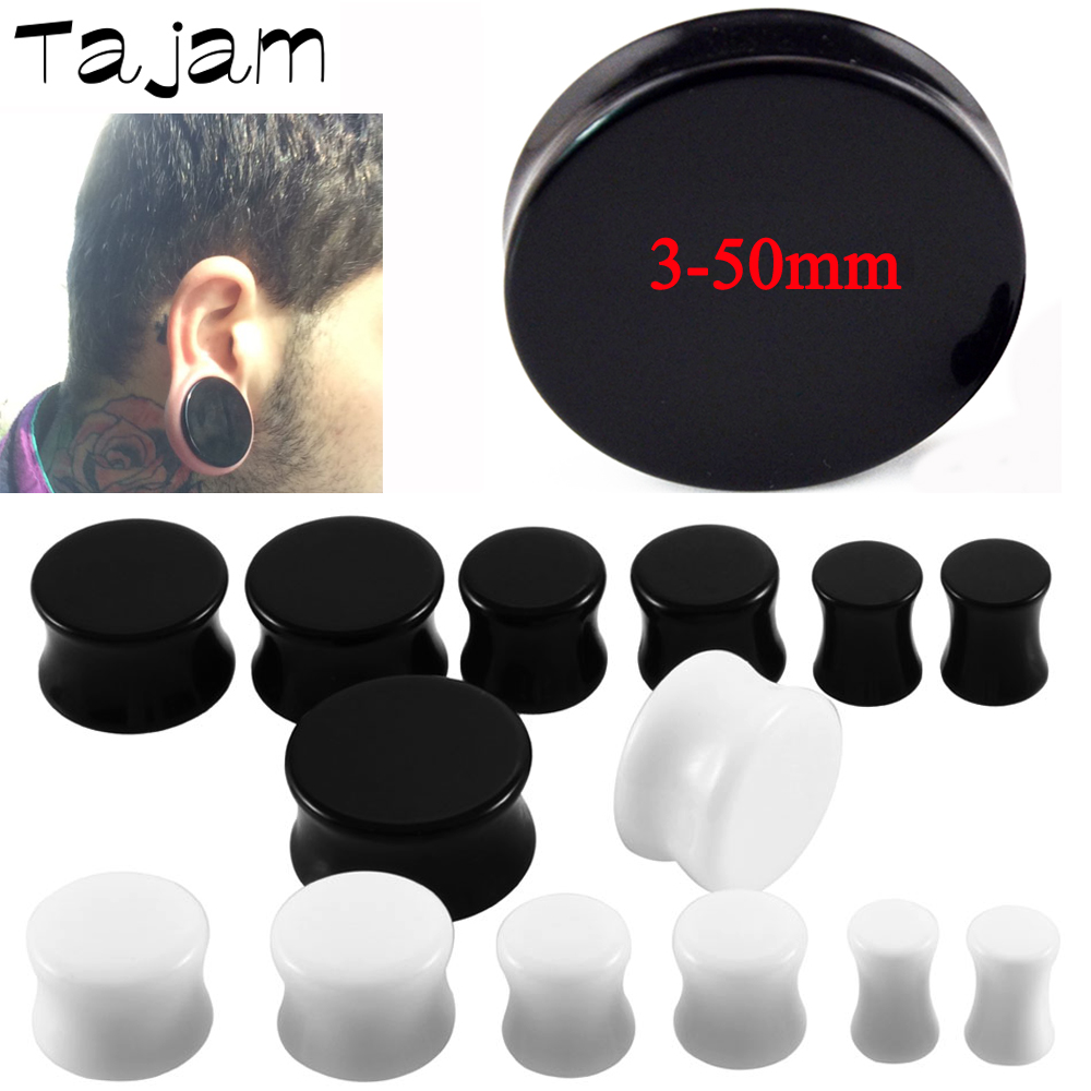 1 Pair 3mm-50mm Big Size Solid - Body Jewelry Ear Plugs のレビューと価格