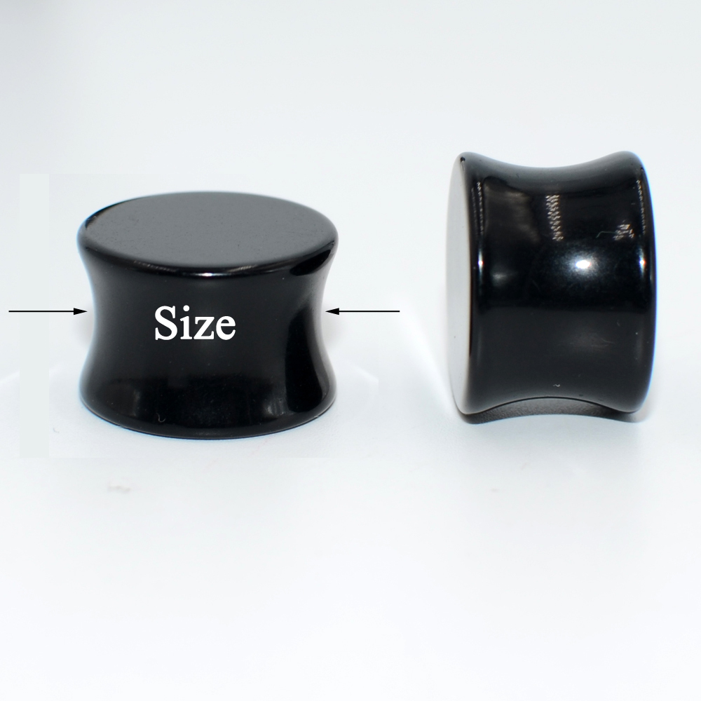 1 Pair 3mm-50mm Big Size Solid - Body Jewelry Ear Plugs のレビューと価格