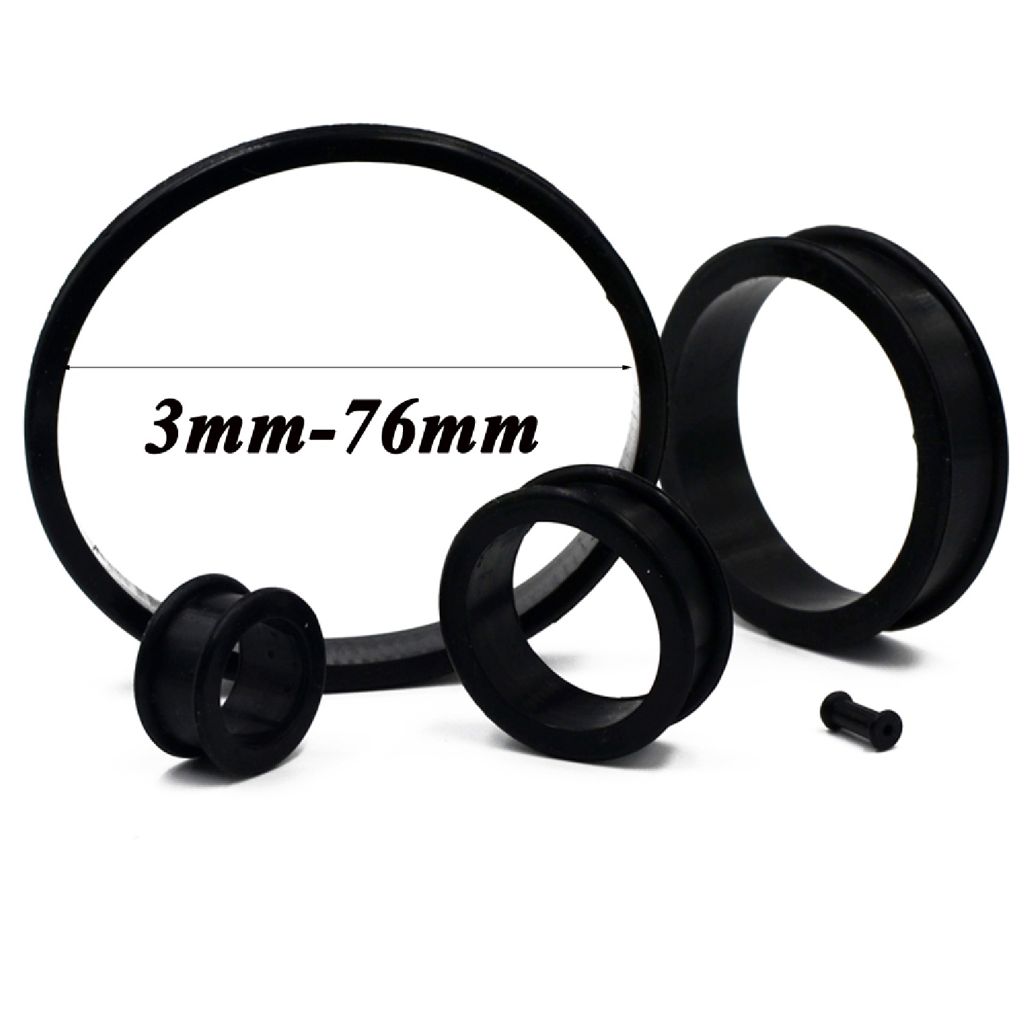 2pcs Supersize Flexible Silico - Body Jewelry Ear Plugs のレビューと価格
