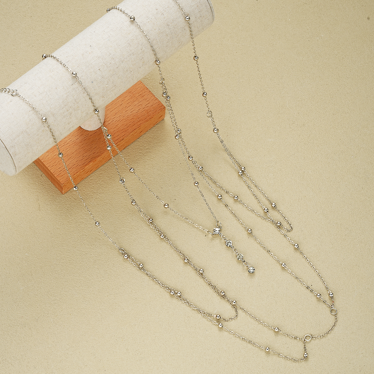 Vintage Silver Color Beaded Cr - Body Jewelry Chest のレビューと価格