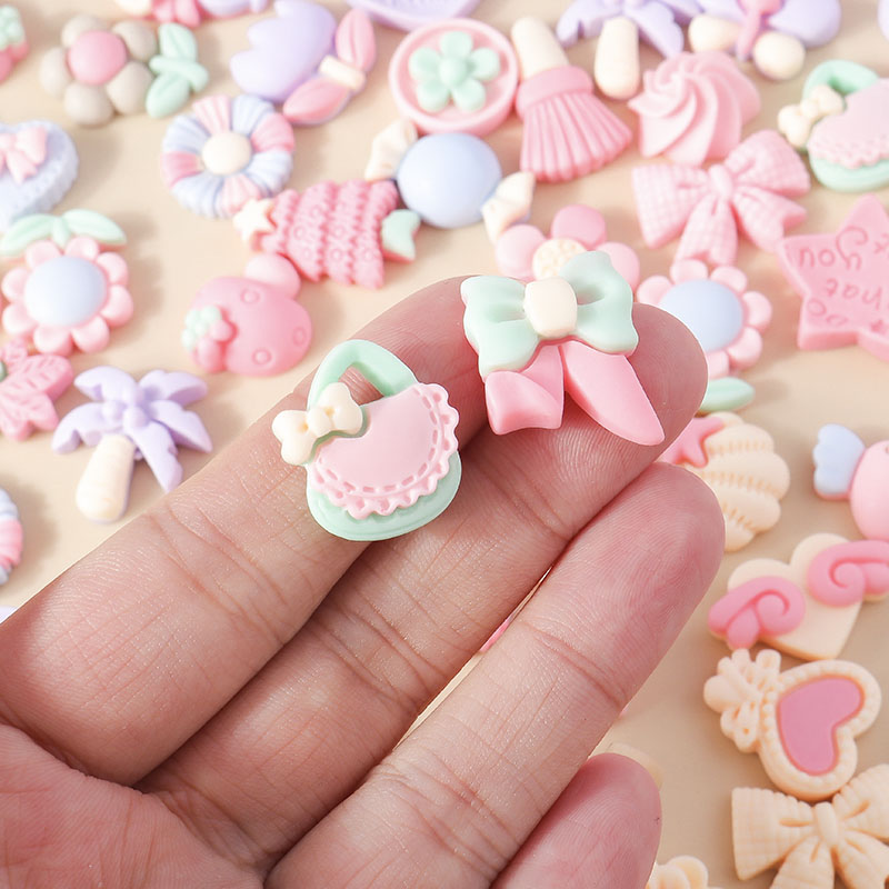 15pcs Mixed Resin Pink Color V - Body Jewelry Flat Back のレビューと価格