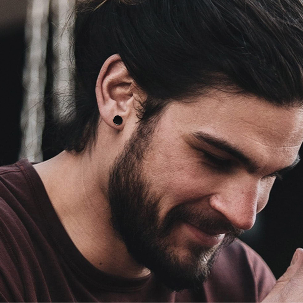 1 Pair/6 Pairs Stainless Steel - Body Jewelry Ear Plugs のレビューと価格