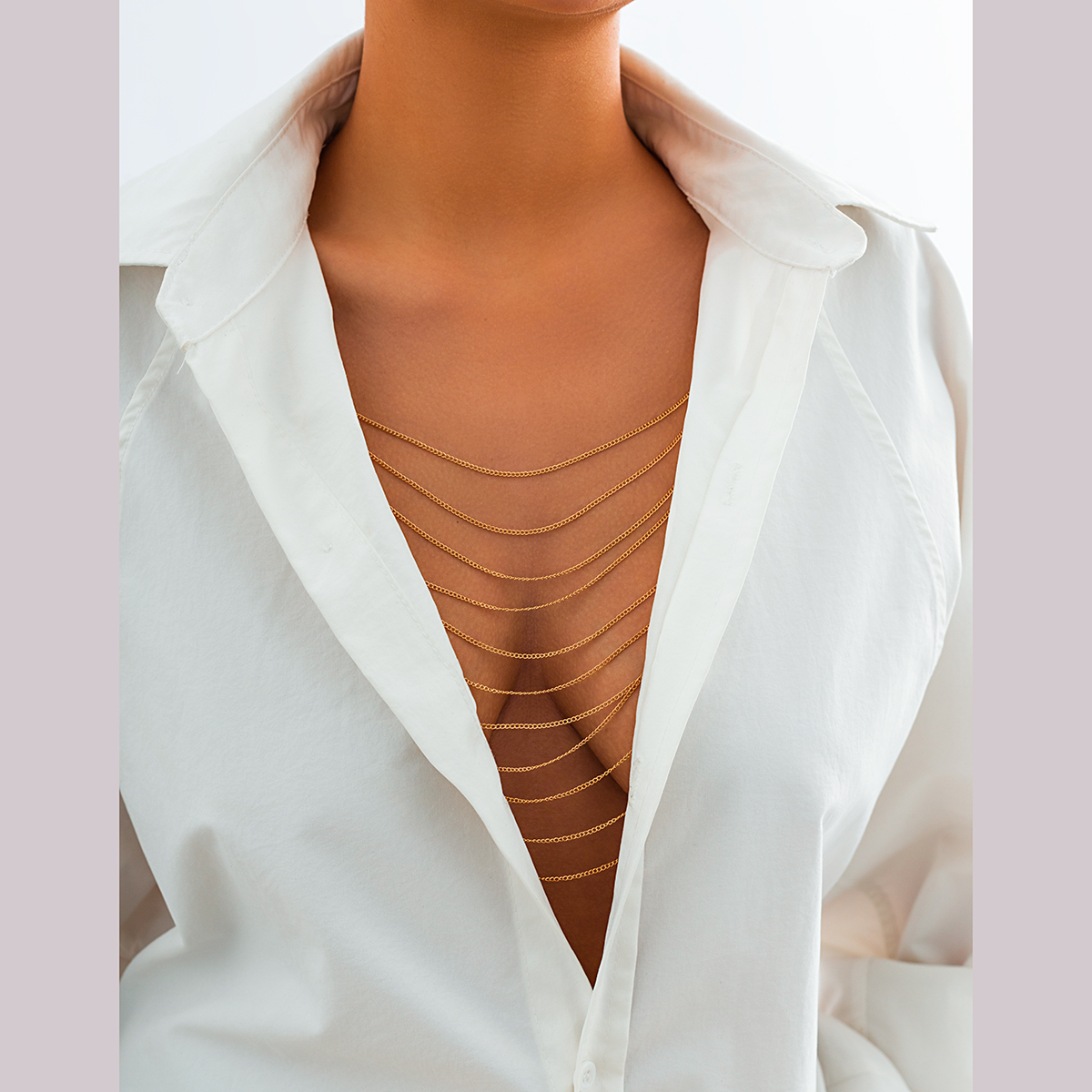 IngeSight.Z Punk Multilayer Me - Body Jewelry Chest のレビューと価格